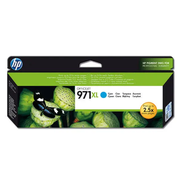 Hp 971XL-CN626AE Orjinal Mavi Kartuş Yüksek Kapasiteli - 1