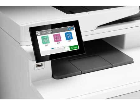 HP Color LaserJet Enterprise MFP M480f + Tarayıcı + Fotokopi + Network + Çok İşlevli Renkli Lazer Yazıcı (3QA55A) - Thumbnail
