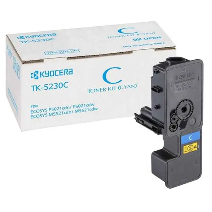 Kyocera Mita TK-5230 Mavi Orjinal Toner - 1