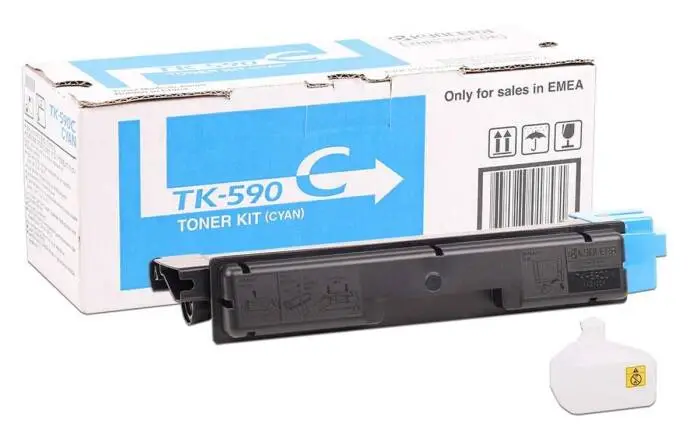 Kyocera Mita TK-590 Orjinal Mavi Toner - 1