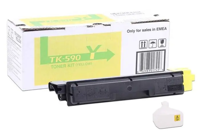 Kyocera Mita TK-590 Orjinal Sarı Toner - 1