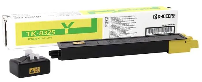 Kyocera Mita TK-8325 Sarı Orjinal Toner - 1