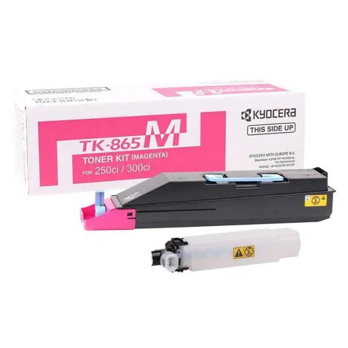 Kyocera Mita TK-865 Kırmızı Orjinal Fotokopi Toneri - 1