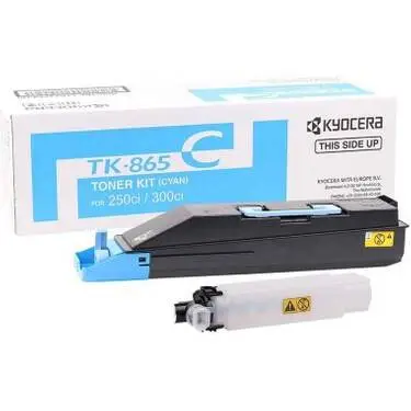 Kyocera Mita TK-865 Mavi Orjinal Fotokopi Toneri - 1