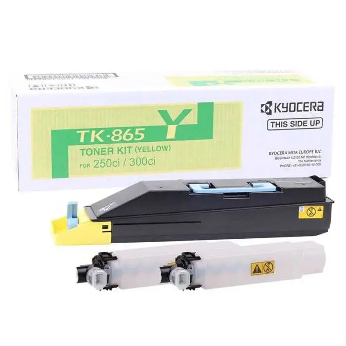 Kyocera Mita TK-865 Sarı Orjinal Fotokopi Toneri - 1