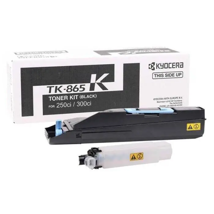 Kyocera Mita TK-865 Siyah Orjinal Fotokopi Toner - 1