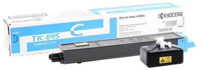 Kyocera Mita TK-895 Orjinal Mavi Toner - 1
