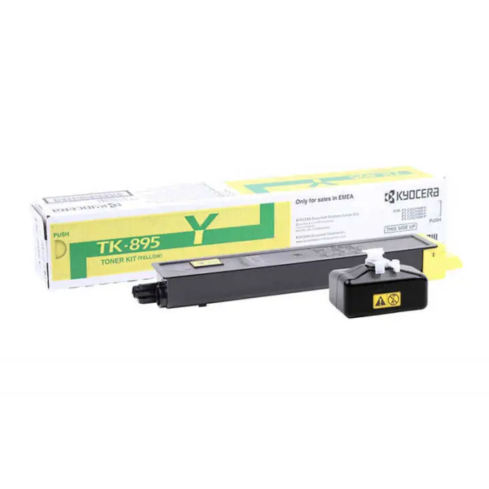 Kyocera Mita TK-895 Orjinal Sarı Toner - 1