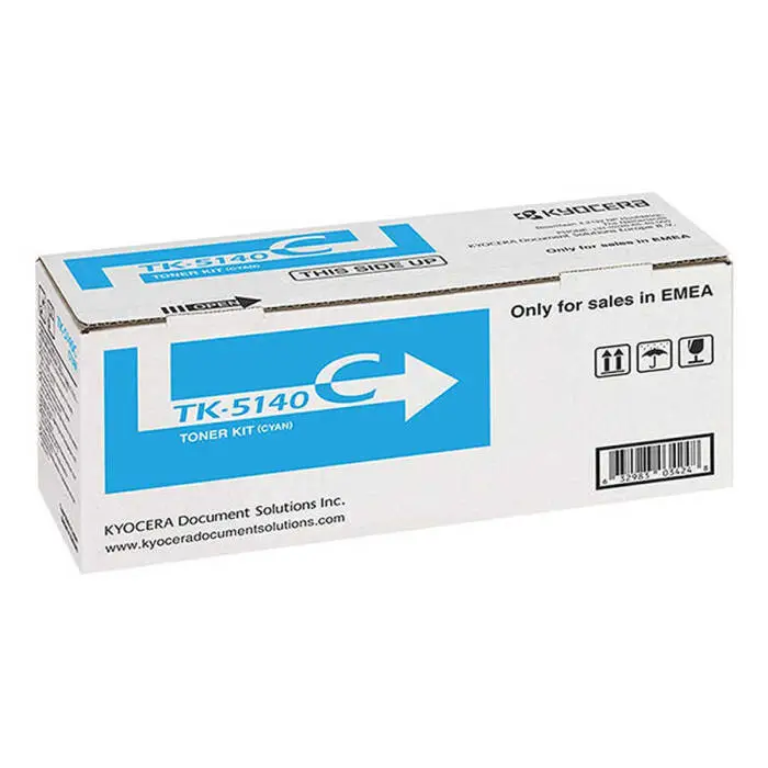 Kyocera TK-5140 Mavi Orjinal Toner - 1