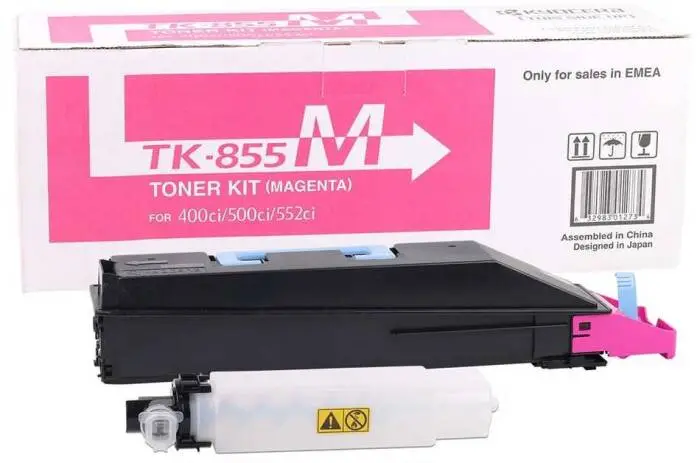 Kyocera TK-855 Kırmızı Orjinal Fotokopi Toneri - 1