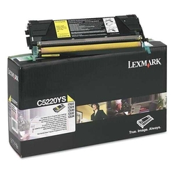 Lexmark - Lexmark C522-C5220YS Sarı Orjinal Toner