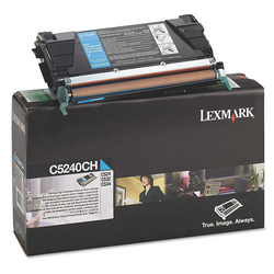 Lexmark - Lexmark C524-C5240CH Mavi Orjinal Toner Yüksek Kapasiteli