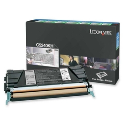 Lexmark - Lexmark C524-C5240KH Siyah Orjinal Toner Yüksek Kapasiteli