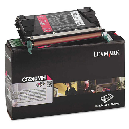 Lexmark - Lexmark C524-C5240MH Kırmızı Orjinal Toner Yüksek Kapasiteli