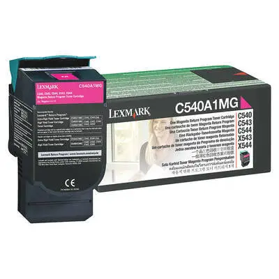 Lexmark C540-C540A1MG Kırmızı Orjinal Toner - 1