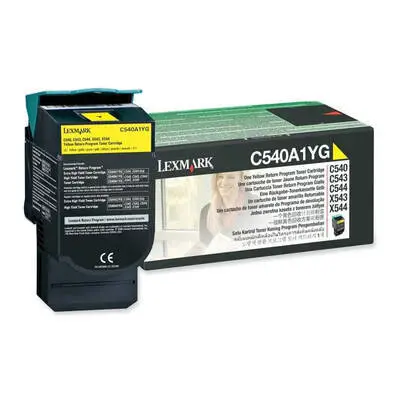 Lexmark C540-C540A1YG Sarı Orjinal Toner - 1