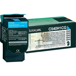 Lexmark - Lexmark C540-C540H1CG Mavi Orjinal Toner Yüksek Kapasiteli