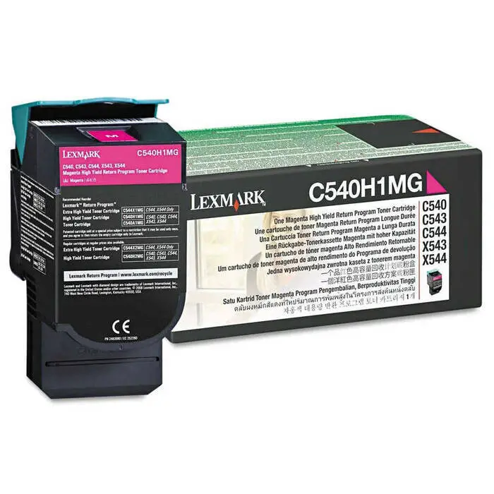 Lexmark C540-C540H1MG Kırmızı Orjinal Toner - 1