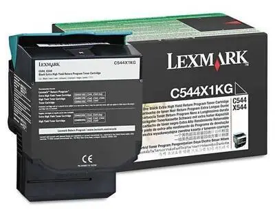 Lexmark C544-C544X1KG Siyah Orjinal Toner - 1