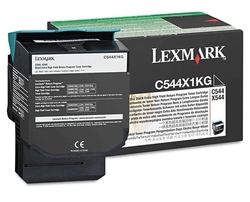 Lexmark C544-C544X1KG Siyah Orjinal Toner Extra Yüksek Kapasiteli