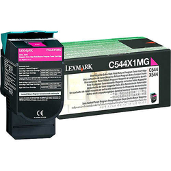 Lexmark - Lexmark C544-C544X1MG Kırmızı Orjinal Toner Extra Yüksek Kapasiteli