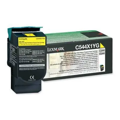 Lexmark C544-C544X1YG Sarı Orjinal Toner - 1