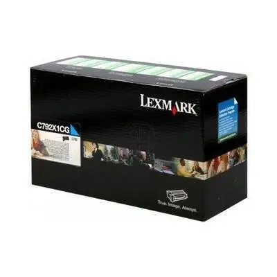 Lexmark C792-C792X1CG Mavi Orjinal Toner Yüksek Kapasiteli - 1