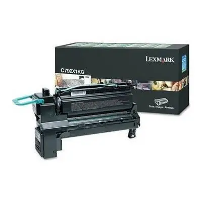 Lexmark C792-C792X1KG Siyah Orjinal Toner Yüksek Kapasiteli - 1