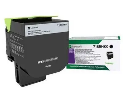 Lexmark CS417-71B5HK0 Siyah Orjinal Toner Yüksek Kapasiteli - 1
