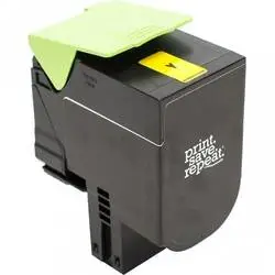 Lexmark CS510-70C8XY0 Sarı Muadil Toner - 2