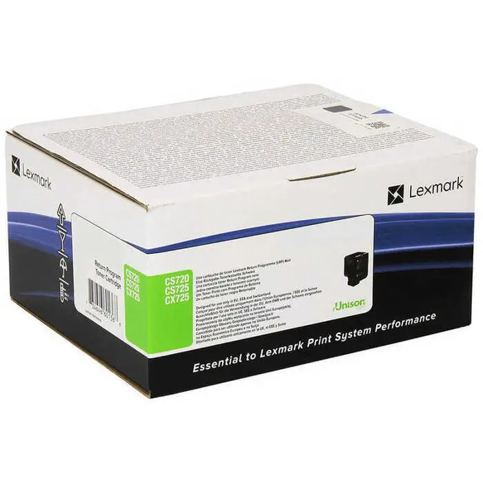 Lexmark CS720-74C5SK0 Siyah Orjinal Toner - 1