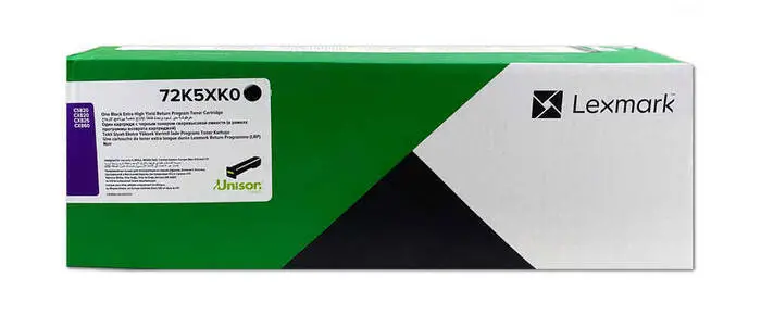 Lexmark CS820-72K5XK0 Siyah Orjinal Toner - 1