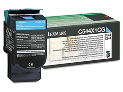 Lexmark - Lexmark CX410-80C8SC0 Mavi Orjinal Toner Yüksek Kapasiteli