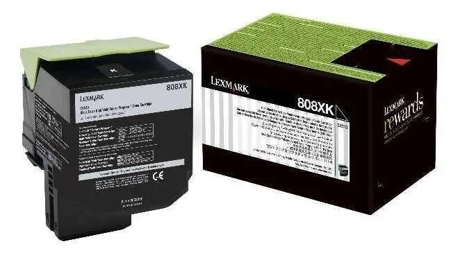 Lexmark CX510-80C8XK0 Siyah Orjinal Toner - 1