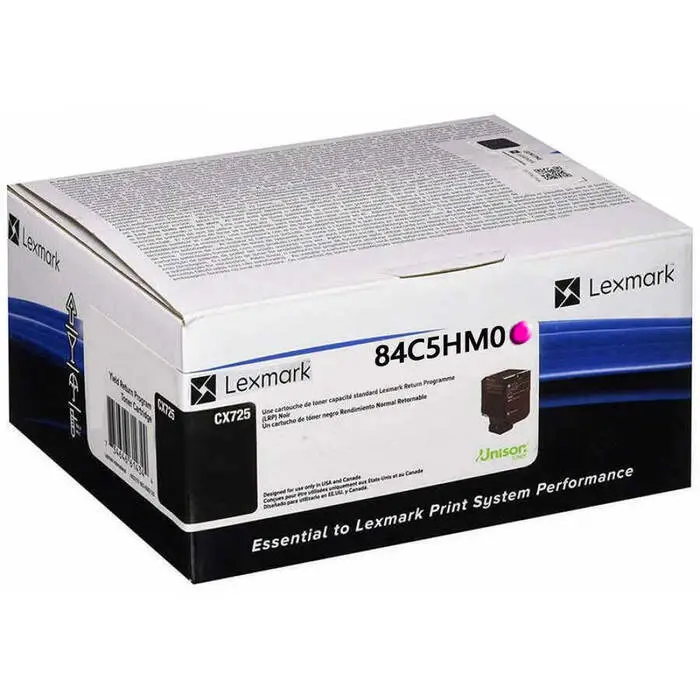 Lexmark CX725-84C5HM0 Kırmızı Orjinal Toner - 1