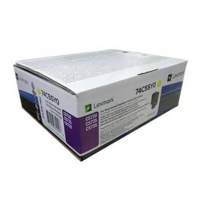 Lexmark CX725-84C5HY0 Sarı Orjinal Toner - 1
