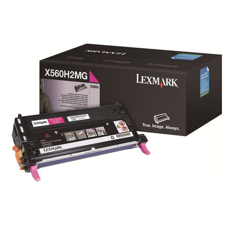 Lexmark - Lexmark X560-X560H2MG Kırmızı Orjinal Toner Yüksek Kapasiteli