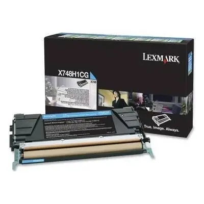 Lexmark X748-X748H1CG Mavi Orjinal Toner Yüksek Kapasiteli - 1