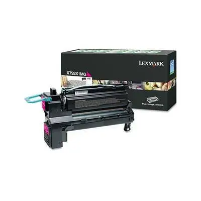Lexmark X792-X792X1MG Kırmızı Orjinal Toner - 1