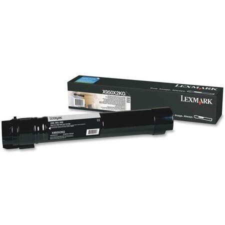 Lexmark - Lexmark X950-X950X2KG Siyah Orjinal Toner