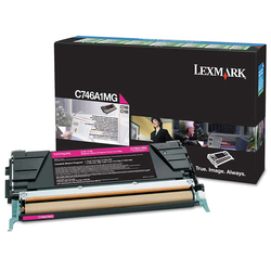 Lexmark - Lexmark C746-C746A1MG Kırmızı Orjinal Toner