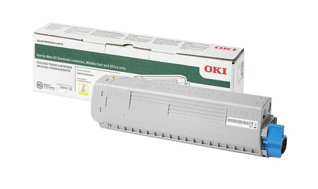 Oki - OKI 47095705 Sarı Orjinal Toner - C824 / C834 / C844