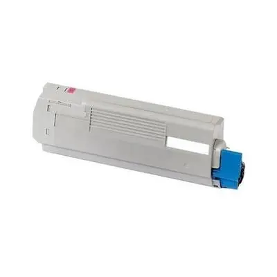 Oki C5850-43865742 Kırmızı Muadil Toner - 2