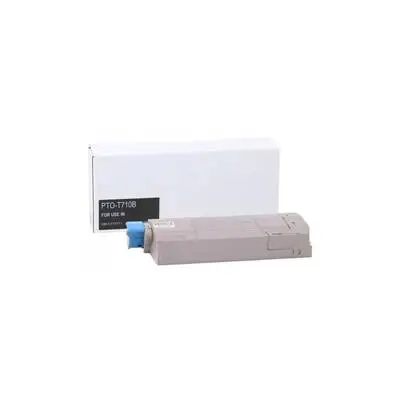 Oki C710-44318624 Siyah Muadil Toner - 2