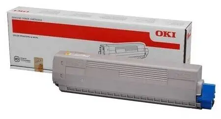 Oki C831-44844505 Sarı Orjinal Toner - 1