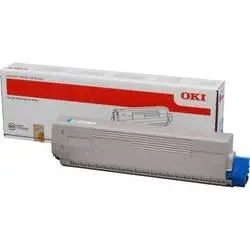 Oki C831-44844507 Mavi Orjinal Toner - 1