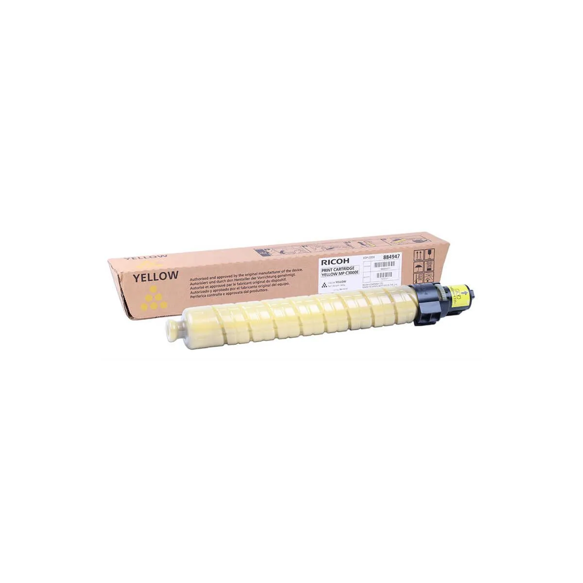 Ricoh Aficio MP-C2000 Sarı Orjinal Fotokopi Toner - 1