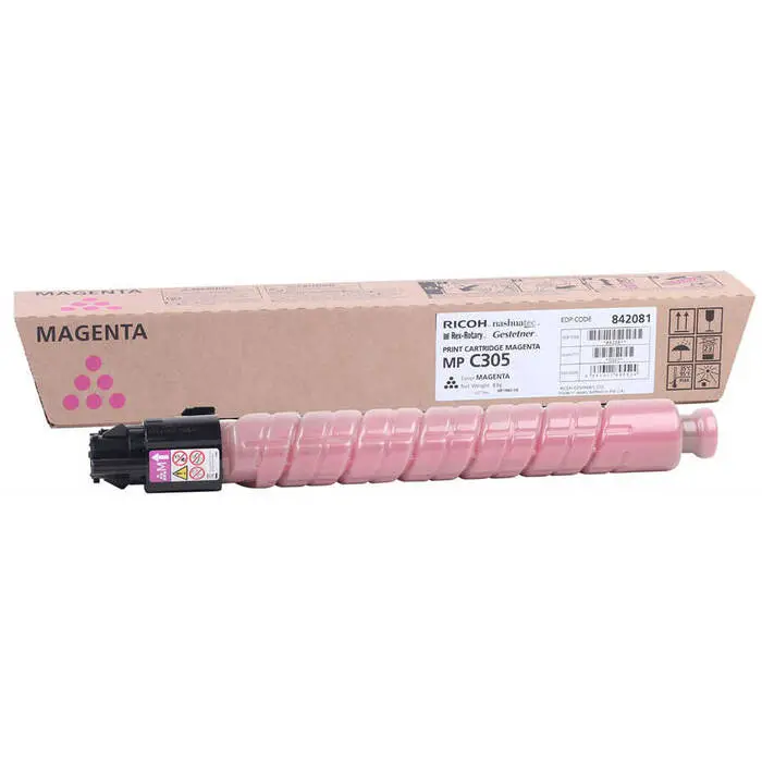 Ricoh Aficio MP-C305 Kırmızı Orjinal Fotokopi Toneri - 1