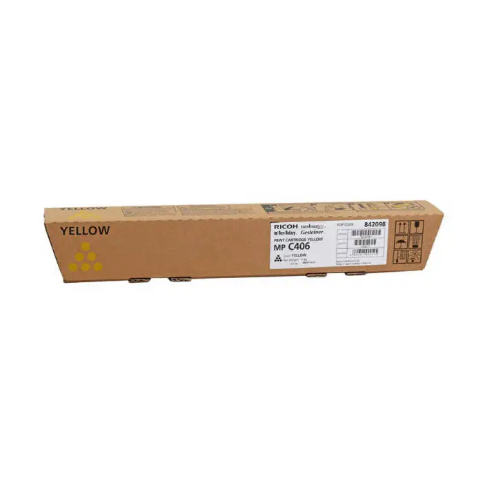 Ricoh Aficio MP-C306 Sarı Orjinal Fotokopi Toner - 1