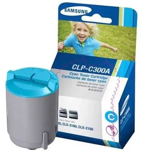 Samsung CLP-300/ST873A Mavi Orjinal Toner - 1